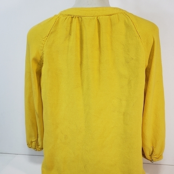 Banana Republic Yellow Blouse - Picture 4 of 7